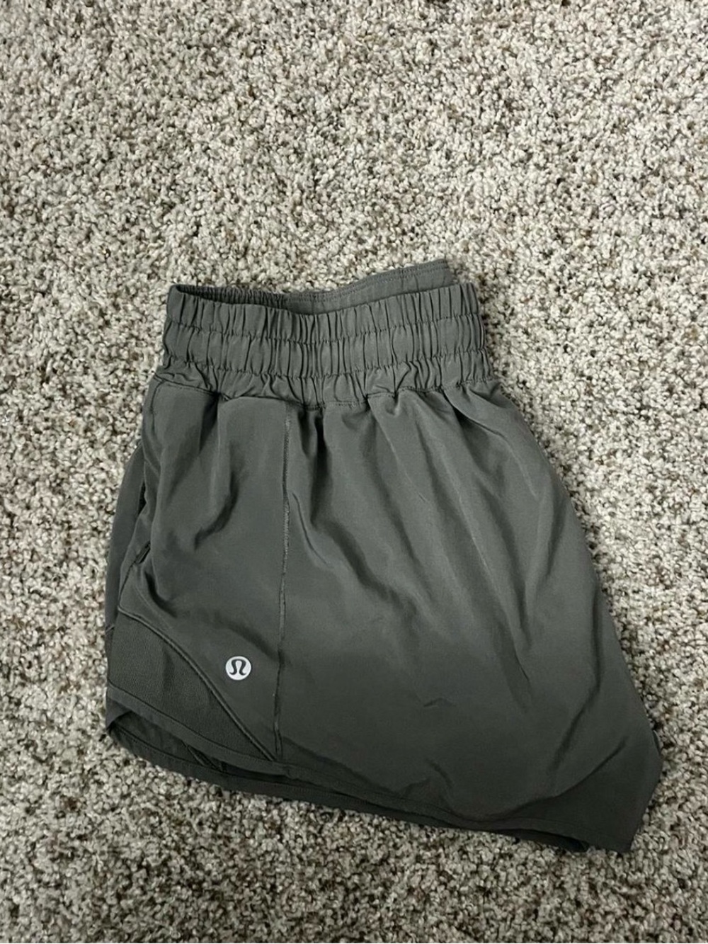 lululemon athletica Black Athletic High-Waist Running Shorts